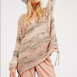 Free People Free People Snowcone V Neck Hoodie